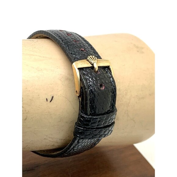 Rolex Oyster Perpetual Women's Watch Vintage Swiss Automatic 14k Gold Case - Picture 9 of 14